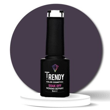 Trendy No85 Gray Purple - 6ml - Ημιμόνιμο βερνίκι νυχιών