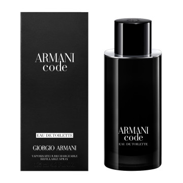 Giorgio Armani Code eau de toilette refillable spray 125ml