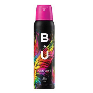 Bu deodorant body spray one love 150ml
