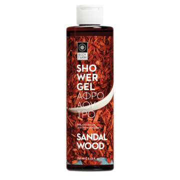 Body farm shower gel sandalwood 250ml