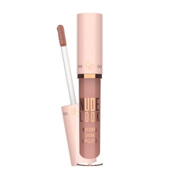Golden Rose Nude Look Natural shine lipgloss 01 Nude delight