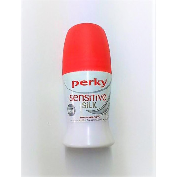 PERKY SENSITIVE SILK ROLL ON 50ML