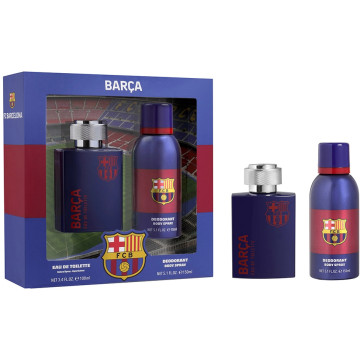 Air Val FC BARCELONA set eau de toilette 100ML - deodorant spray 150ml