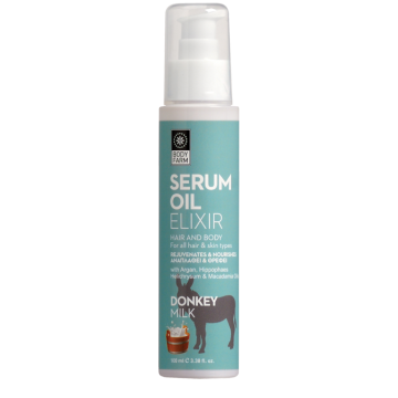 Body farm donkey milk serum oil elixir για μαλλιά και σώμα 100ml