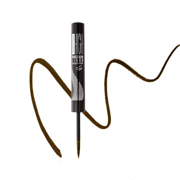 Seventeen high precision waterproof liquid eyeliner dark brown