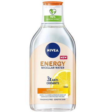 Nivea Micellar Water Καθαρισμού Energy 400ml