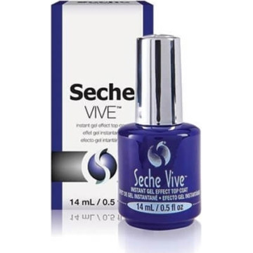 Seche Vive Gel Effect Top Coat για Απλά Βερνίκια 14ml