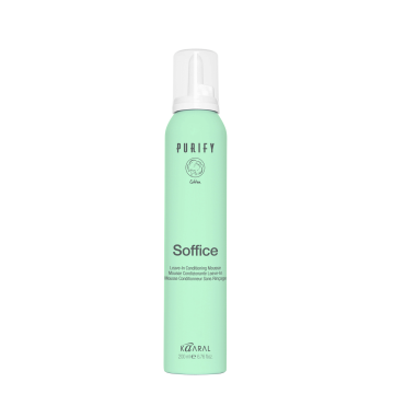 SOFICCE Purify Cotton Leave-In Mousse 200ml - KAARAL - Ενυδάτωση & Θερμοπροστασία