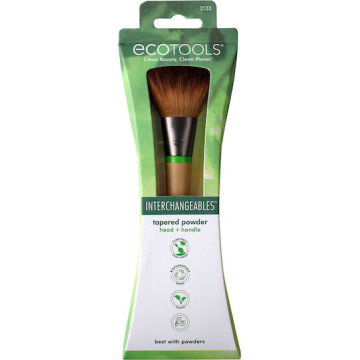 EcoTools Interchangeables Tapered Powder Brush 3133 – Πινέλο Πούδρας (Head + Handle)