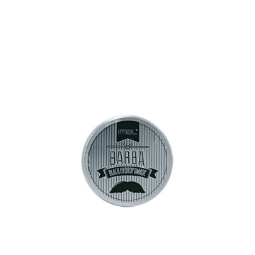 Barba Black Hydropomade Strong Hold 100ml – Υδατοδιαλυτή Μαύρη Πομάδα για Δυνατό Κράτημα & Κάλυψη Λευκών
