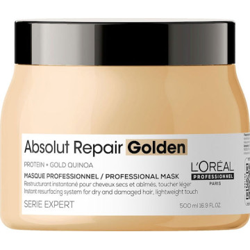 L'Oréal Professionnel Serie Expert Absolut Repair Golden Mask 500ml – Μάσκα Εντατικής Επανόρθωσης & Λάμψης