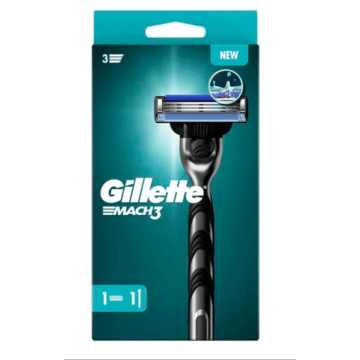 Gillette Mach 3 Ανδρική Ξυριστική Μηχανή & 1 Ανταλλακτική Κεφαλή
