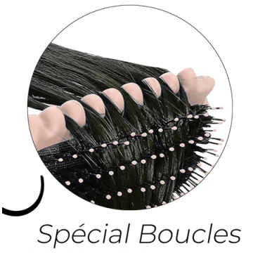 Cosmetic Club Curly Brush – Επαγγελματική Βούρτσα για Σχηματισμό & Διαχωρισμό για Σγουρά Μαλλιά