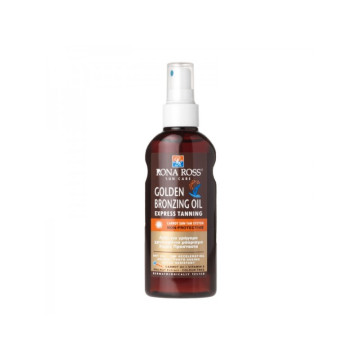 Rona Ross Golden Bronzing Oil Non-Protective – Ξηρό Λάδι για Γρήγορο & Βαθύ Χρυσαφένιο Μαύρισμα
