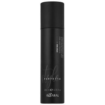 Kaaral Style Perfetto Shaping Spray Wax 200ml – Επαγγελματικό Κερί Μαλλιών σε Spray για Ελαστικό Κράτημα & Υφή