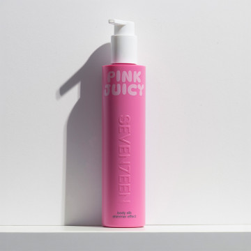 Seventeen Pink Juicy Body Silk 250ml – Ενυδατικό Γαλάκτωμα Σώματος με Shimmer Εφέ Λάμψης & Fruity Floral Άρωμα