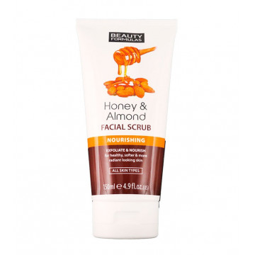 Beauty Formulas Honey & Almond facial scrub 150ml