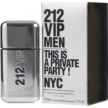 212 VIP MEN EAU DE TOILETTE 50ML CAROLINA HERRERA