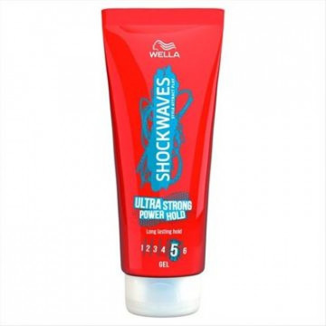 Wella shockwaves ultra strong power hold gel N5 200ml