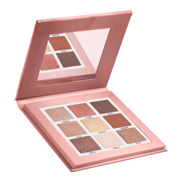 Golden Rose Miss Beauty Eyeshadow Palette nude addict