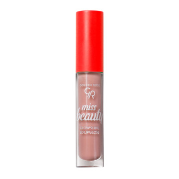 Golden Rose Miss Beauty Glow Shine 3D Lipgloss - 01 Nude chic