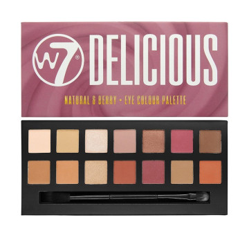 W7 Delicious Eyeshadow Palette Natural & Berry