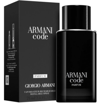 Giorgio Armani Code parfum refillable spray 75ml